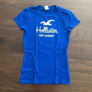 Hollister royal blue tee size S